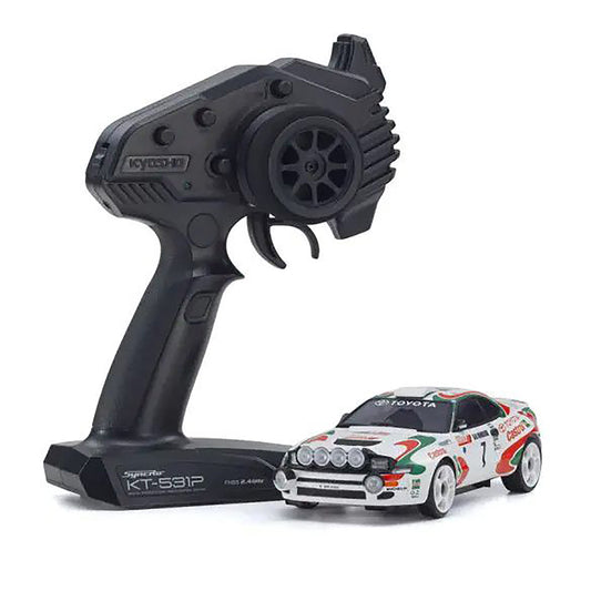 Kyosho MA-020 AWD Mini-Z ReadySet w/Celica GT-Four RC No.7 WRC 1993 Body, w/2.4GHz Radio