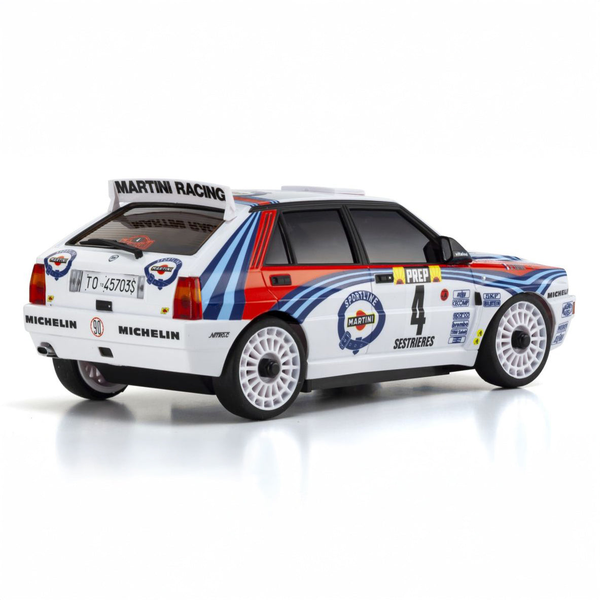 Kyosho MA-020 AWD Mini-Z ReadySet w/Lancia Delta No.4 1992 Monte Carlo Rally Winner , w/2.4GHz Radio
