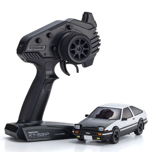 Kyosho MA-020 AWD Mini-Z Readyset w/Toyota Sprinter Trueno AE86 "INITIAL D" Project D Final Version w/KT-531P 2.4GHz Radio