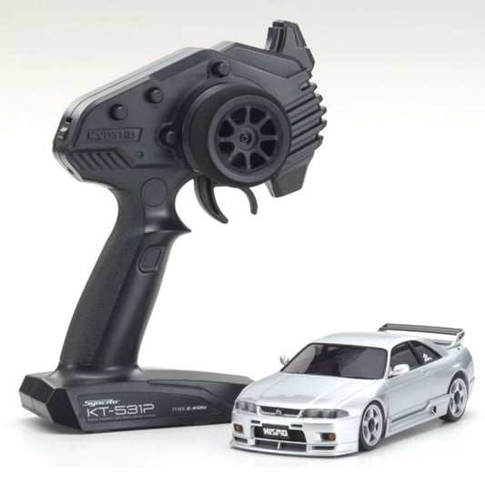 Kyosho Mini-Z AWD Nissan Skyline GT-R Nismo (R33) Silver