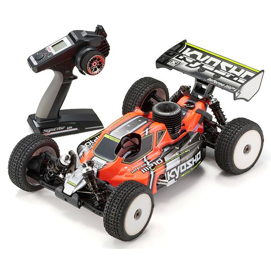 Kyosho Inferno MP10 ReadySet 1/8 Nitro Buggy (Red) w/2.4GHz Radio & KE21SP Engine