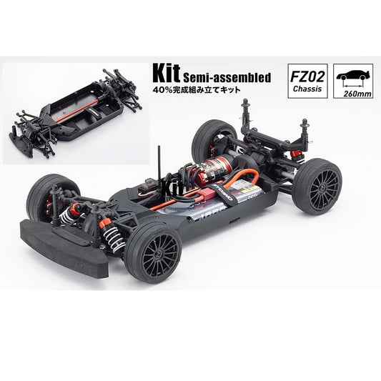 Kyosho Fazer Mk2 4WD FZ02 Chassis Kit
