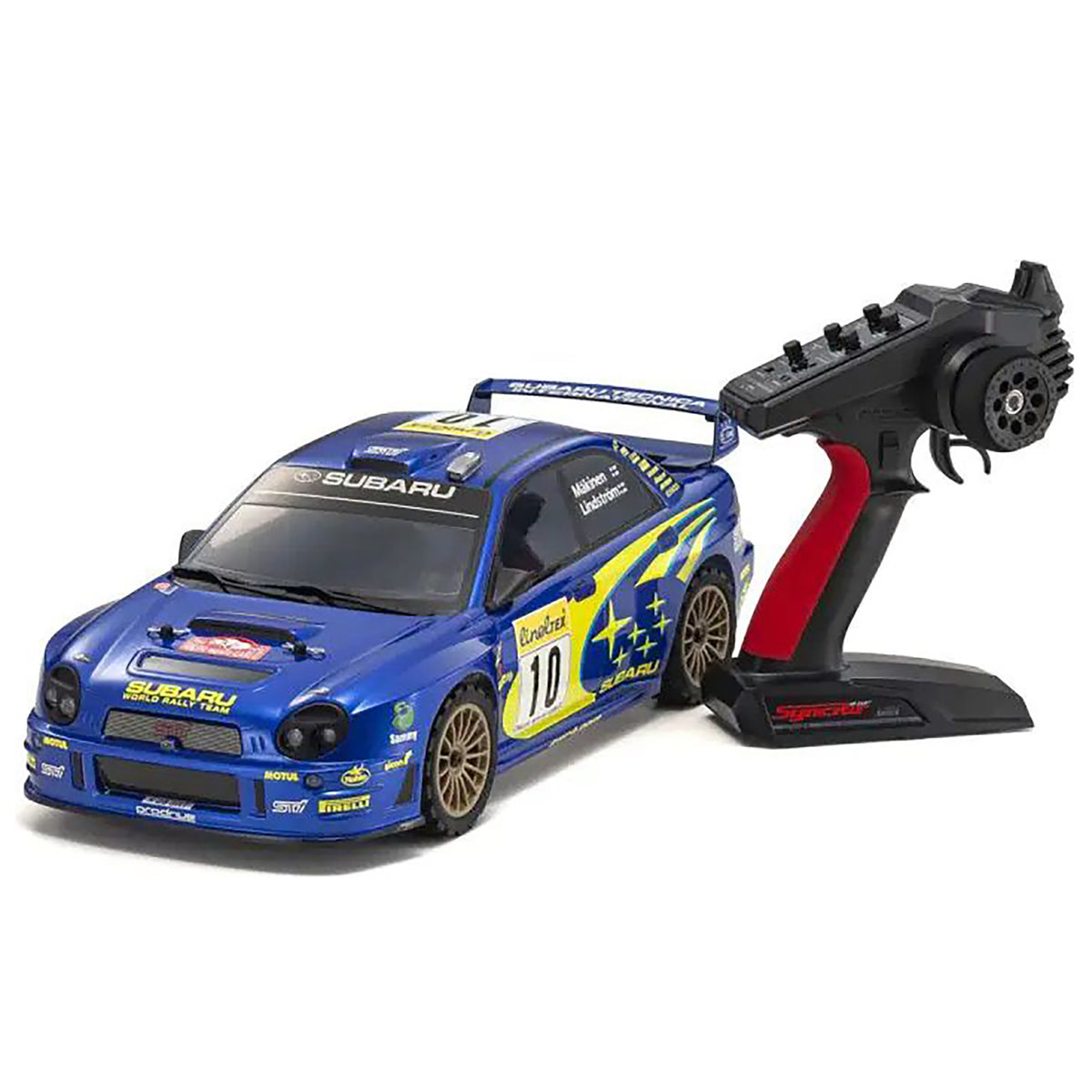 Kyosho Fazer Mk2 FZ02 2002 Subaru Impreza STI WRC 1/10 Electric RTR w/Syncro KT-231P+