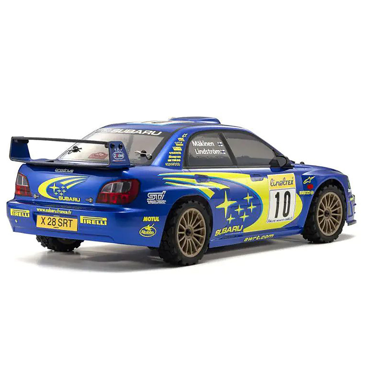 Kyosho Fazer Mk2 FZ02 2002 Subaru Impreza STI WRC 1/10 Electric RTR w/Syncro KT-231P+