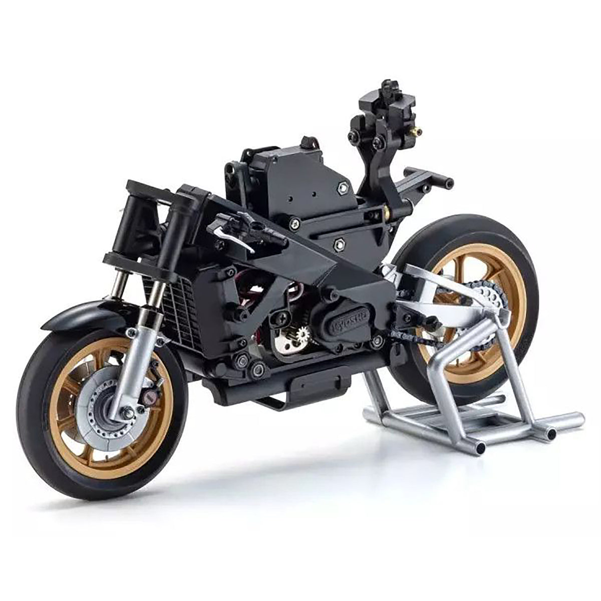 Kyosho Hang On Racer 1:8 Scale Radio Controlled Electric Powered Motorcycle Hanging On Racer Series Yamaha YZR500 1978 Kit
