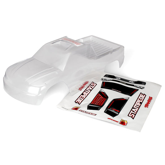Traxxas Body, Stampede® (clear, requires painting) (requires #3614 to mount)