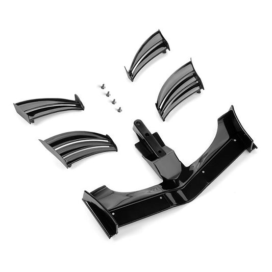 XRAY X1 Composite Adjustable Front Wing Black ETS Approved