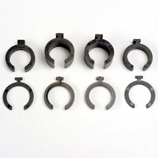 Traxxas Spring Pre-Load Spacers: 1mm (4)/ 2mm (2)/ 4mm (2)/ 8mm (2)