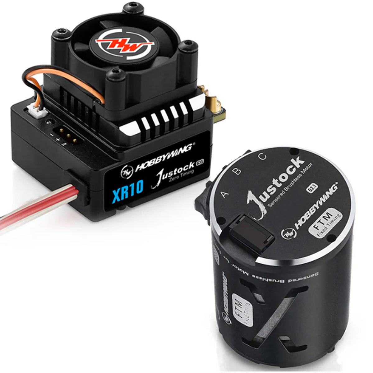 Hobbywing Xerun XR10 Justock G3S, JS6 21.5T G2.1 Motor Combo