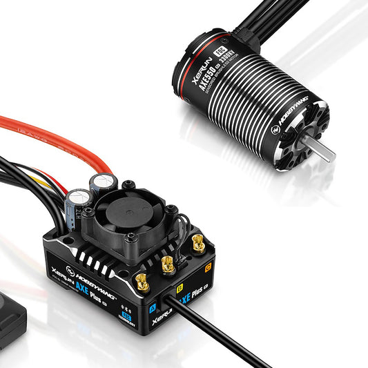 Hobbywing Xerun Axe R3 ESC + 3300Kv 2-3S 550L R2 Motor Combo