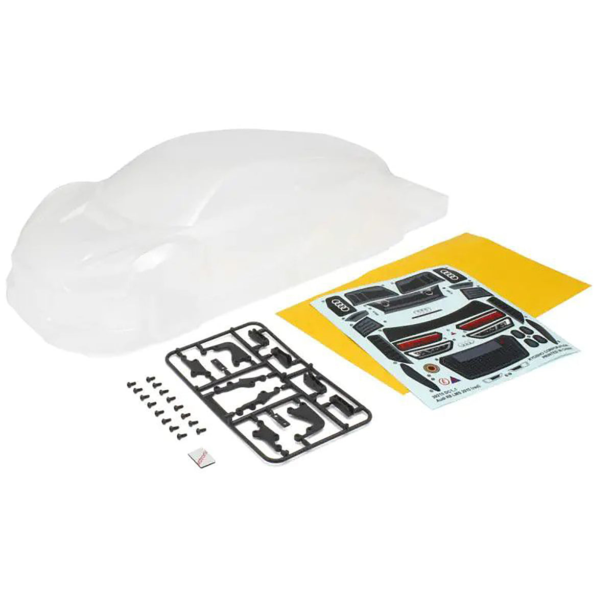 Kyosho Fazer Audi R8 LMS 2015 Touring Car Body Set (Clear) (200mm)