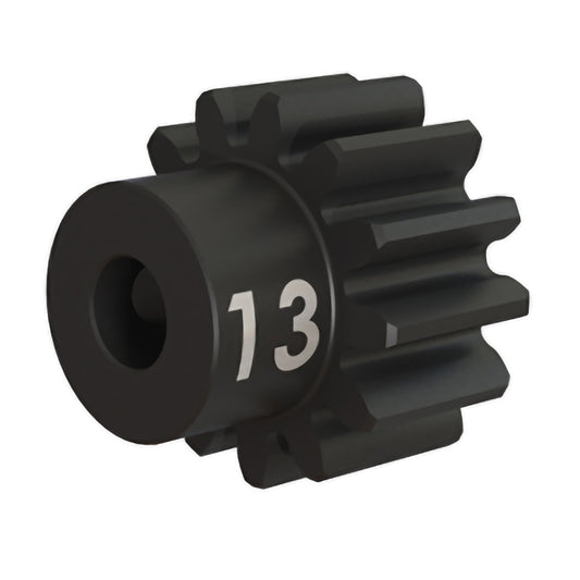 Traxxas Pinion Gear, 13-T (0.8M, 32-p), Heavy Duty (machined, hardened steel)/Set Screw
