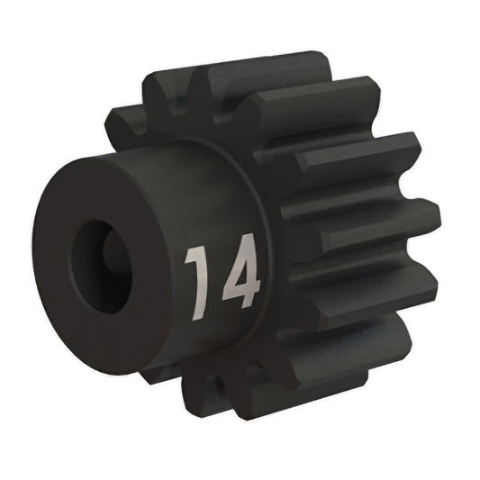 Traxxas Pinion Gear, 14-T (32-p), Heavy Duty (machined, hardened steel)/Set Screw