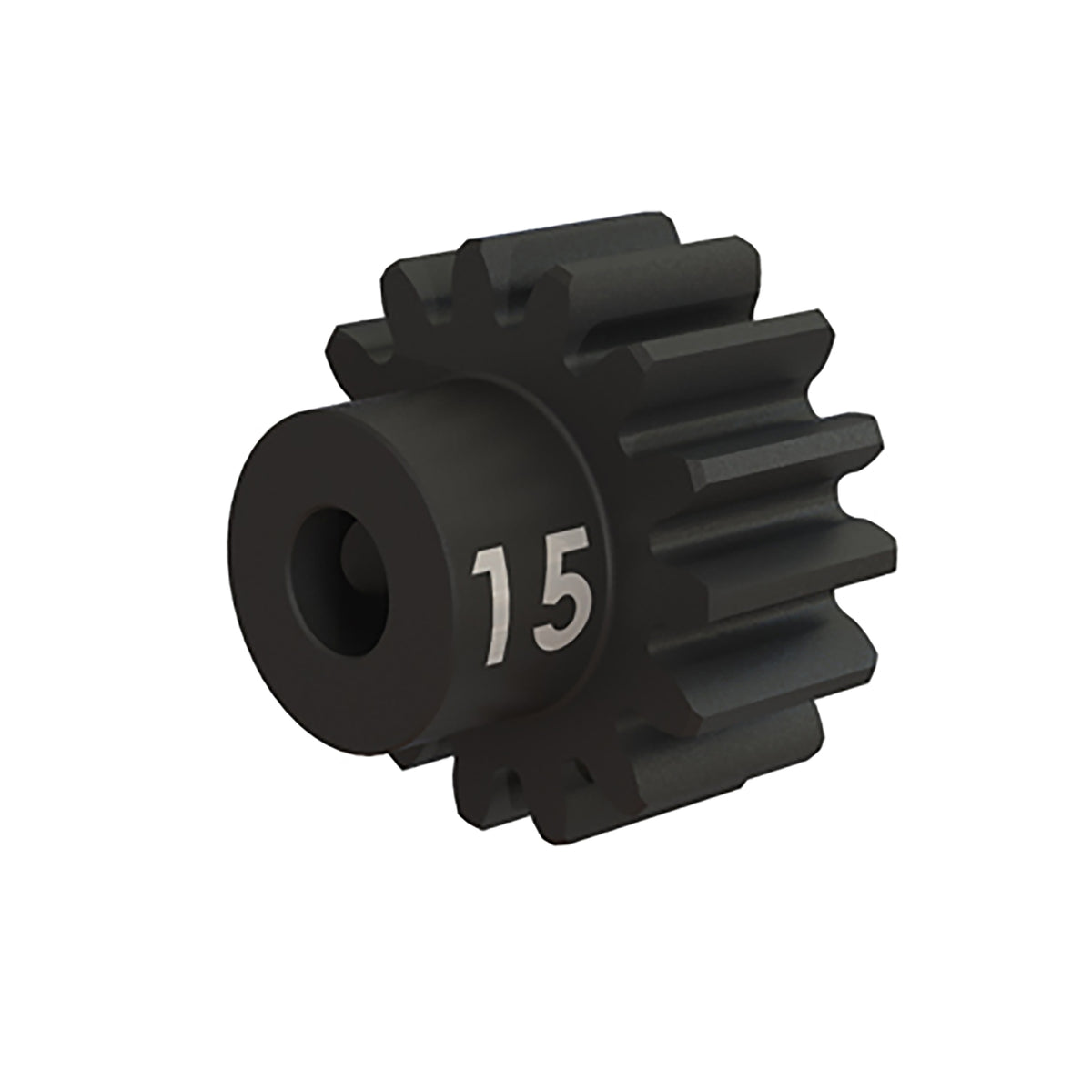 Traxxas Pinion Gear, 15-T (0.8M, 32-p), Heavy Duty (machined, hardened steel)/Set Screw