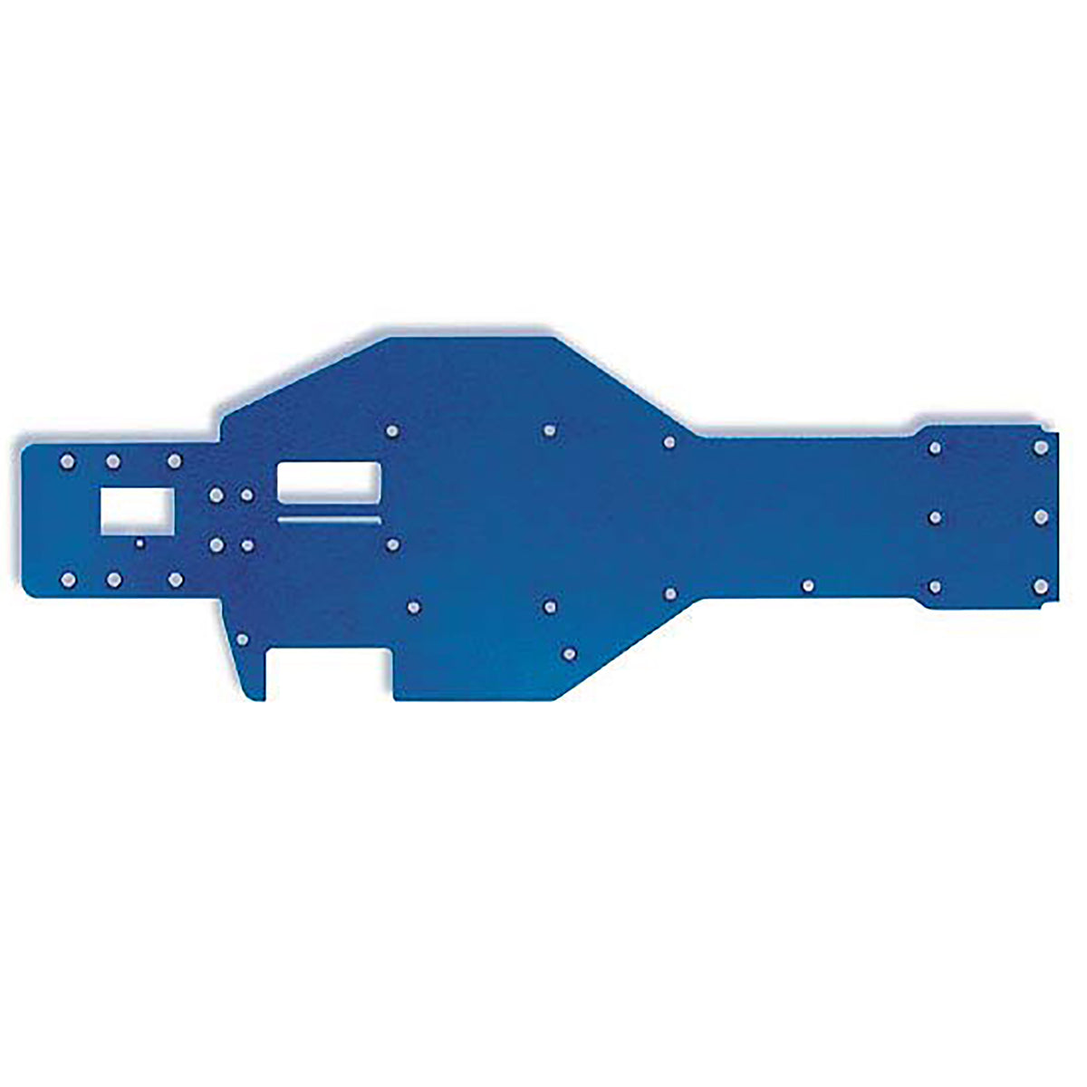 Traxxas Nitro Rustler Aluminum Chassis (Blue)