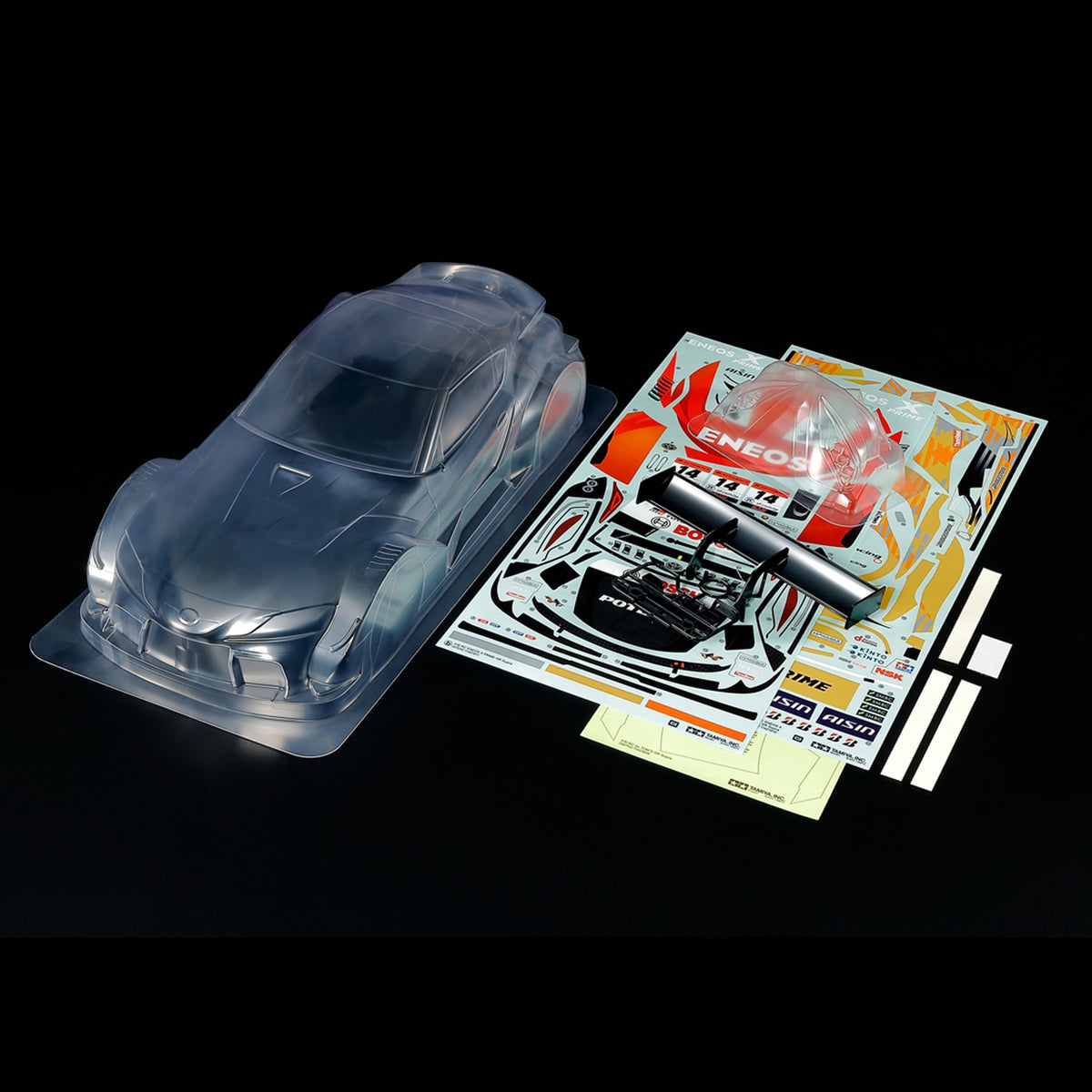 Tamiya RC 1/10 Eneos X Prime GR Supra Lightweight Body Set