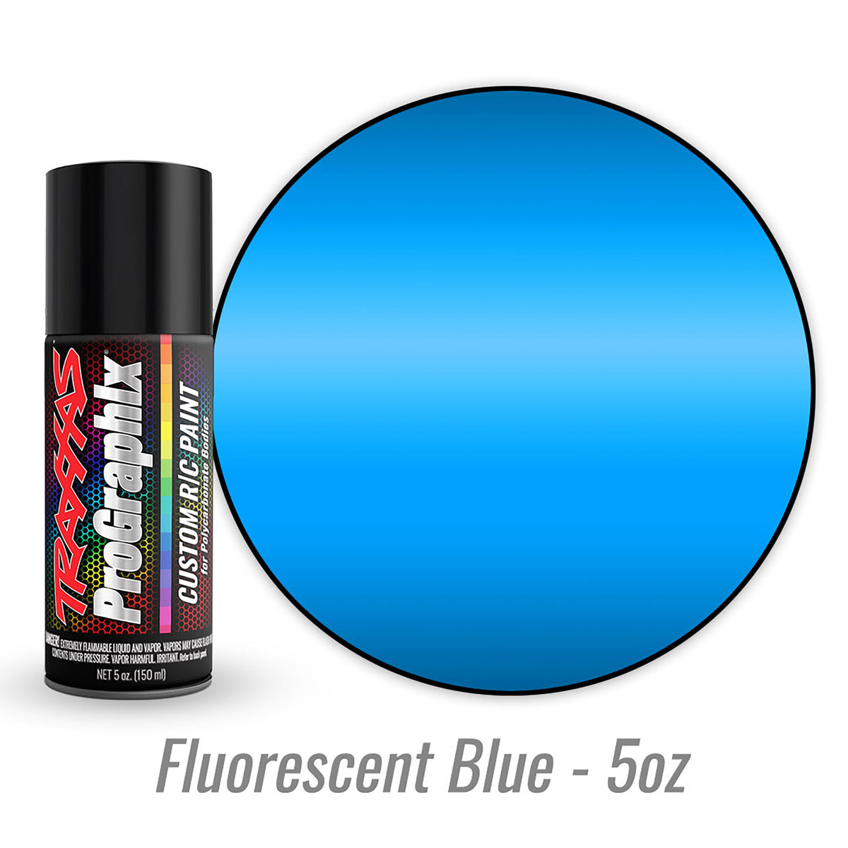 Traxxas ProGraphix Fluorescent Blue Custom R/C Lexan Spray Paint (5oz)