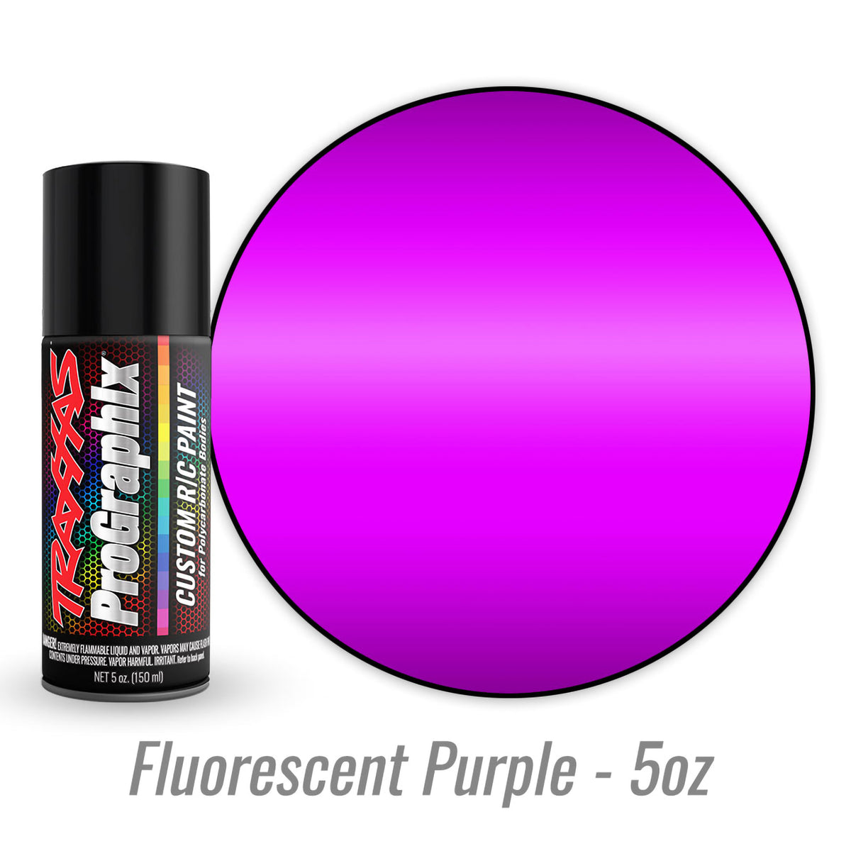Traxxas ProGraphix Fluorescent Purple Custom R/C Lexan Spray Paint (5oz)
