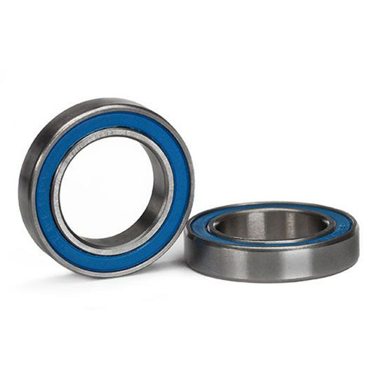 Traxxas Ball Bearing, Blue Rubber Sealed (15x24x5mm) (2)
