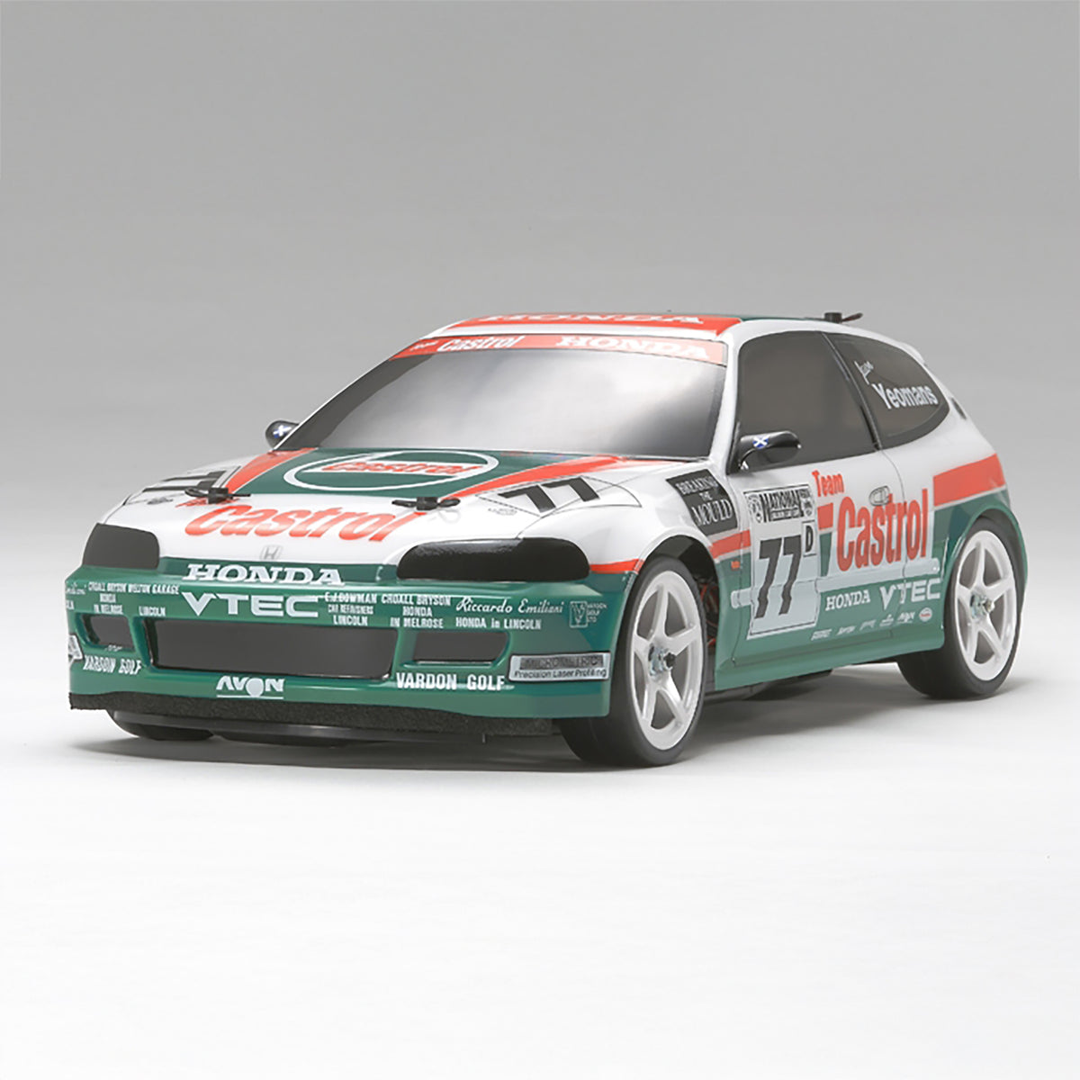 Tamiya RC 1/10 Body Set Castrol Honda Civic Vti