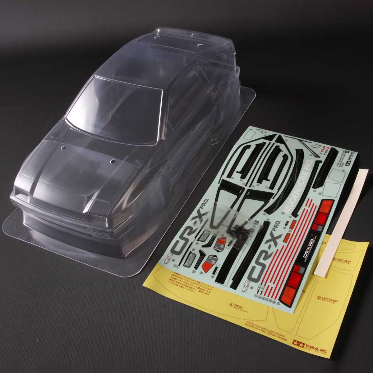 Tamiya RC Body Honda Ballade Sports Mugen CR-X Pro (M-Chassis) Clear Body