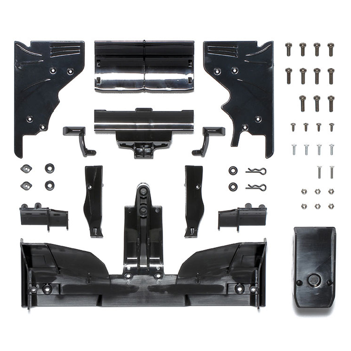 Tamiya RC F104 F2012 Wing Set (Black)
