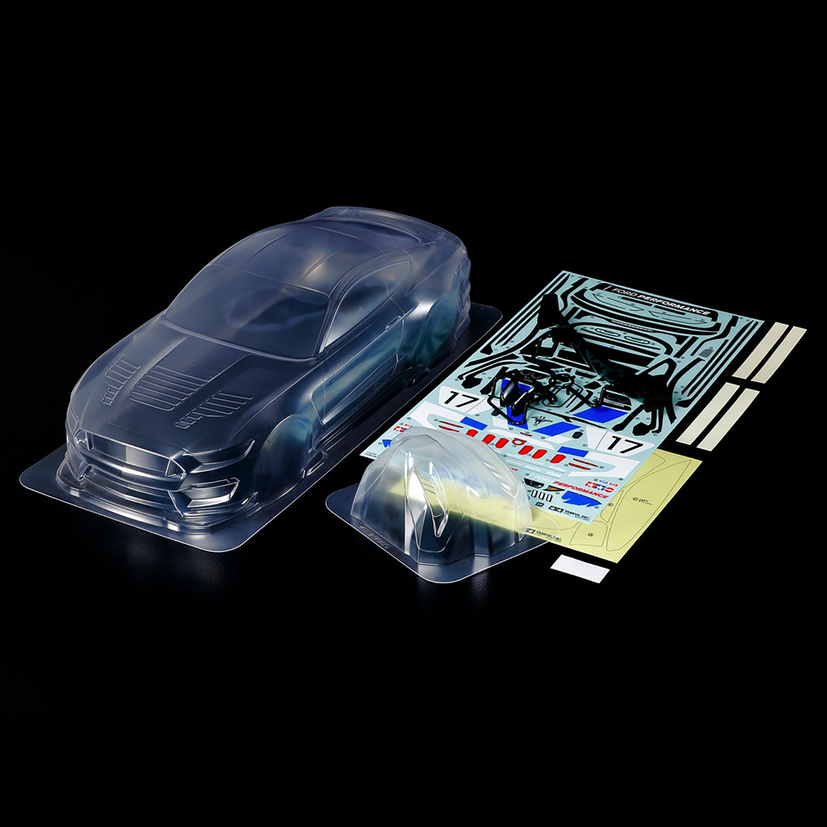 Tamiya Ford Mustang GT4 Body Set (Clear)