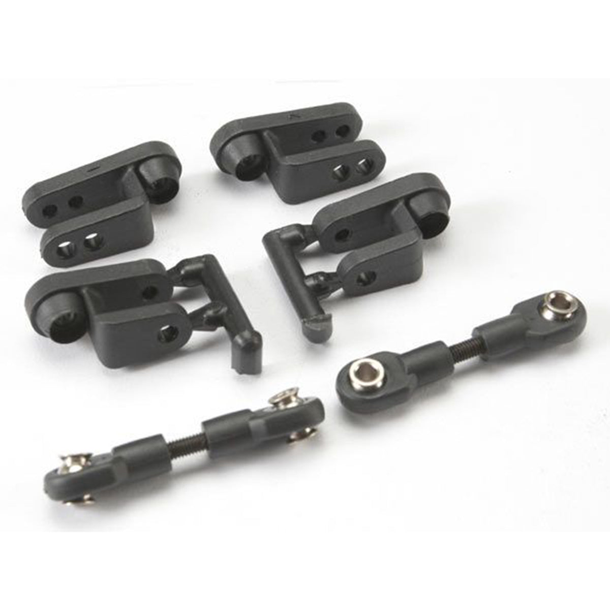 Traxxas Servo Horns, Steering, Long (2), Short (2)/Linkage, Steering (3x20mm turnbuckle) (2)/Rod Ends (short) (4)/Hollow Balls (4)