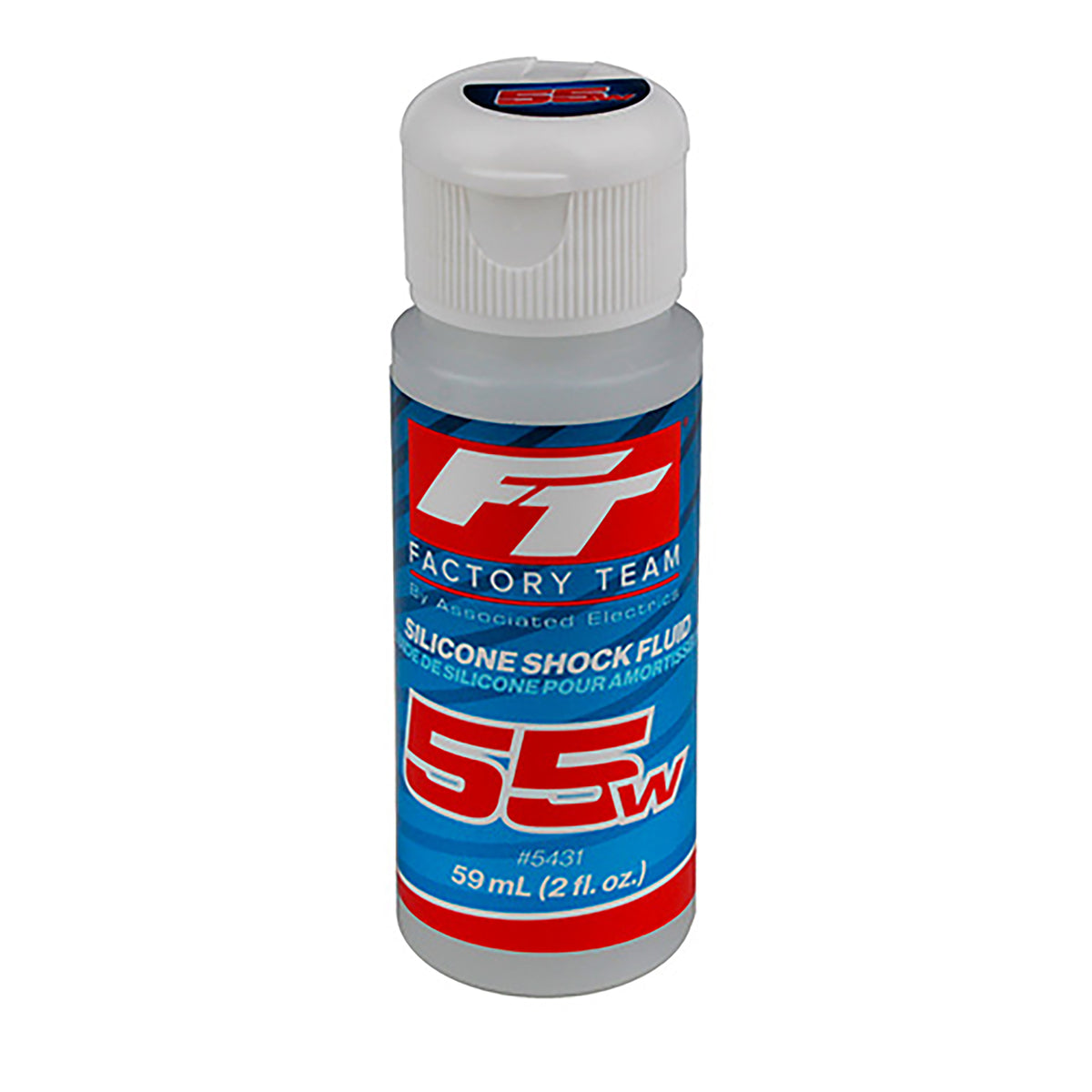 Team Associated Factory Team Silicone Shock Fluid, 55wt (725 cSt)