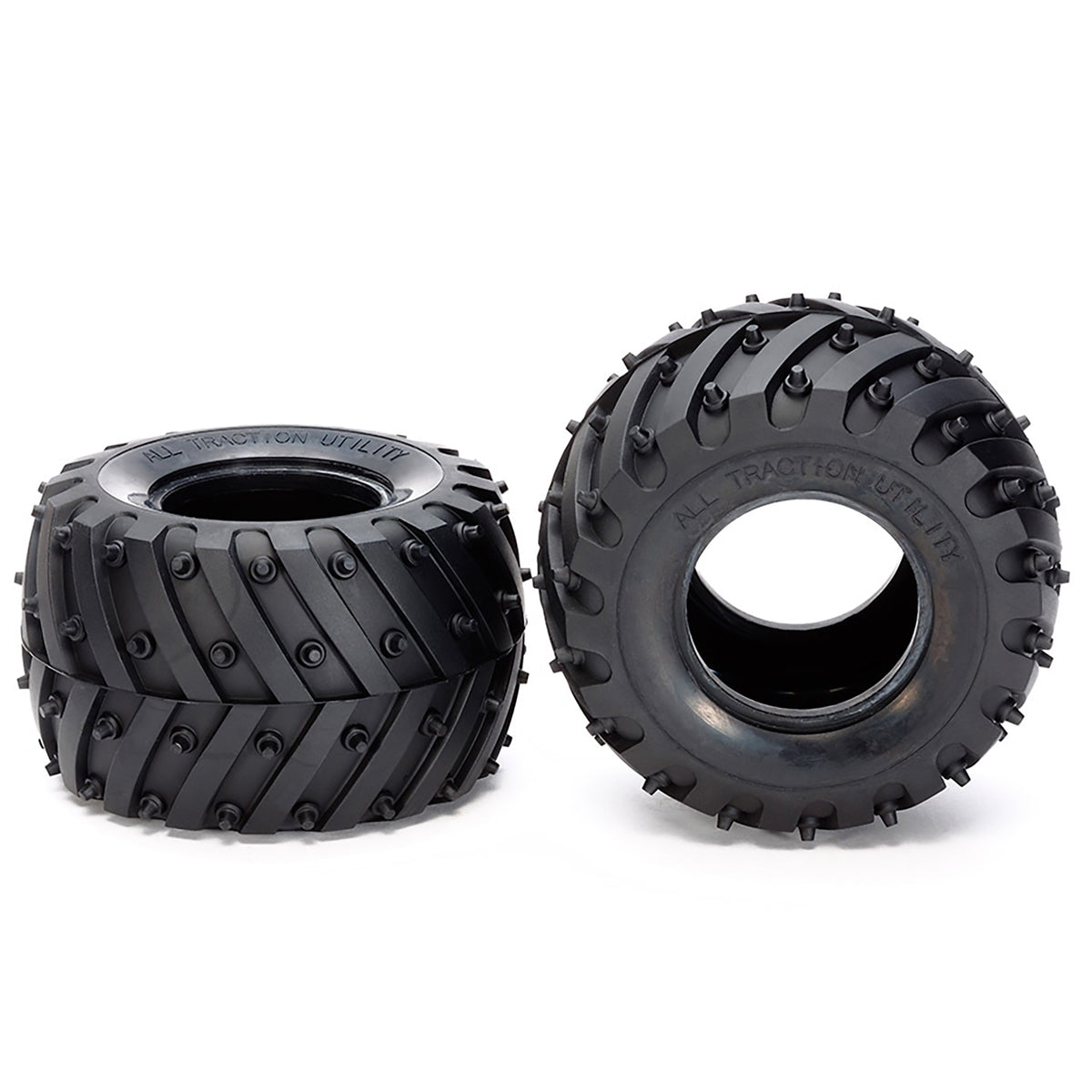 Tamiya WR02 Monster Spike Tires (Soft) (2)