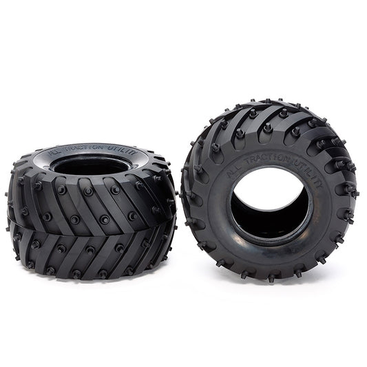Tamiya WR02 Monster Spike Tires (Soft) (2)