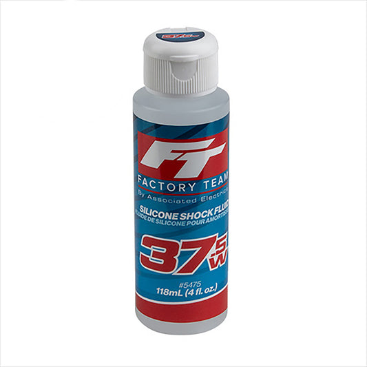 Team Associated FT Silicone Shock Fluid, 37.5wt (463 cSt), 4oz.