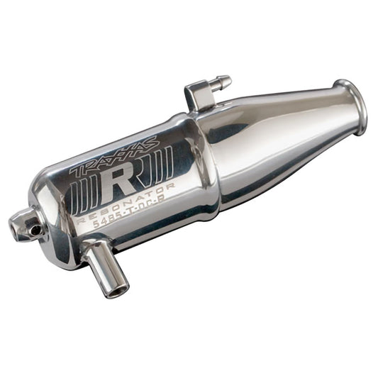 Traxxas Tuned Pipe, Resonator, R.O.A.R. legal (dual-chamber, enhances mid to high-rpm power) (for Jato®, N. Rustler®, N. 4-Tec® with TRX® Racing Engines)