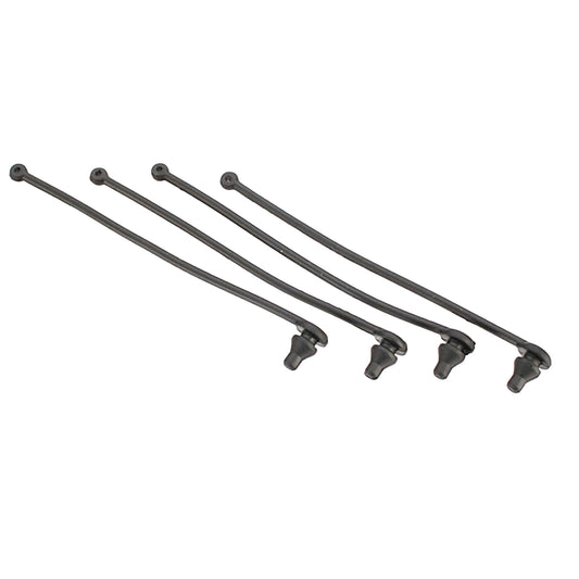 Traxxas Body Clip Retainer, Black (4)