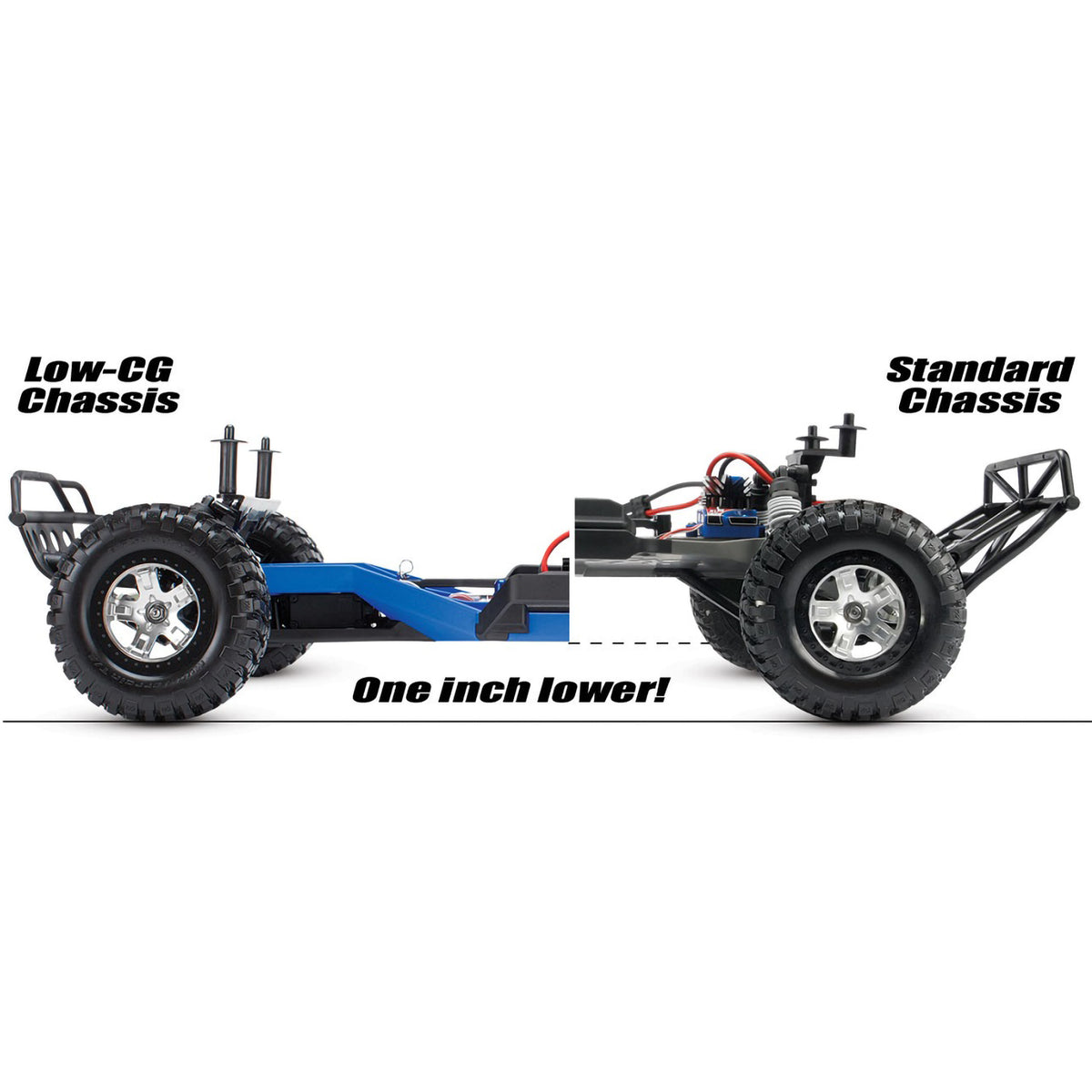 Traxxas Chassis Conversion Kit, Low CG (Slash 2wd)