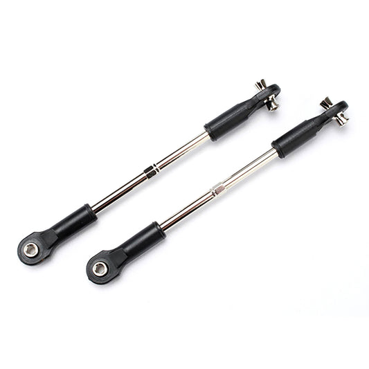 Traxxas Turnbuckles, toe links, 72mm (2) (assembled with rod ends and hollow balls)