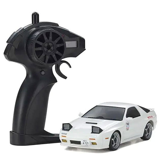 Kyosho First Mini-Z RWD ReadySet w/Initial D Mazda RX-7 FC3S Body (White) & 2.4GHz Radio