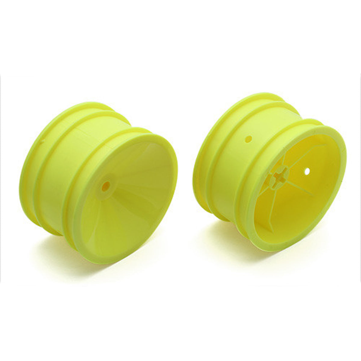 Team Associated RC10 2.2" Rear Wheels, 3/16", Yellow