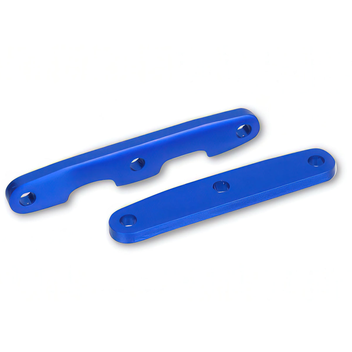 Traxxas Bulkhead Tie Bars, Front & Rear, Aluminum (blue-anodized)