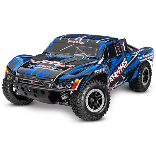 Traxxas Slash 4x4 VXL HD w/TSM & TQi 2.4GHz Radio (Blue)