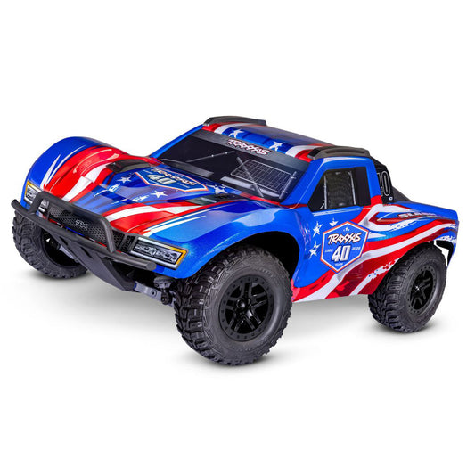 Traxxas Slash 1/10 4x4 VX3 Brushless Short Course Truck w/TSM & TQi 2.4GHz Radio (40th)