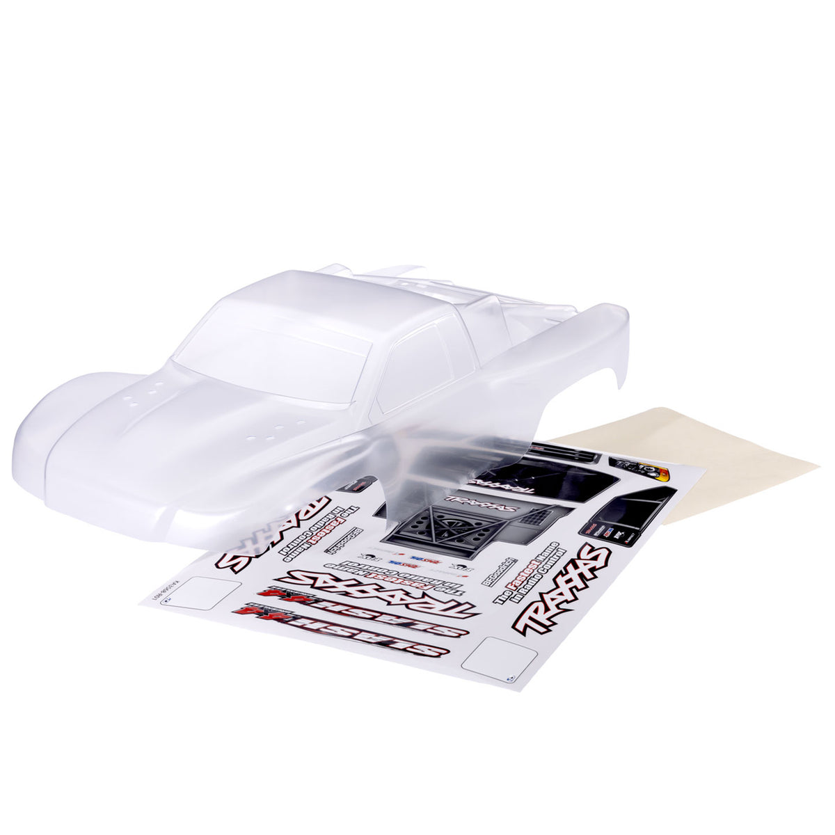 Traxxas Slash 4x4 Body Clear/Decals Heavy Duty