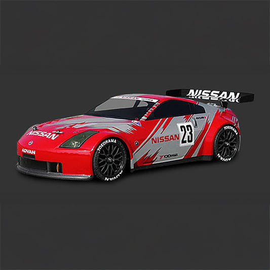 HPI Nissan 350Z Nismo GT Body, Clear, 190mm WB255mm