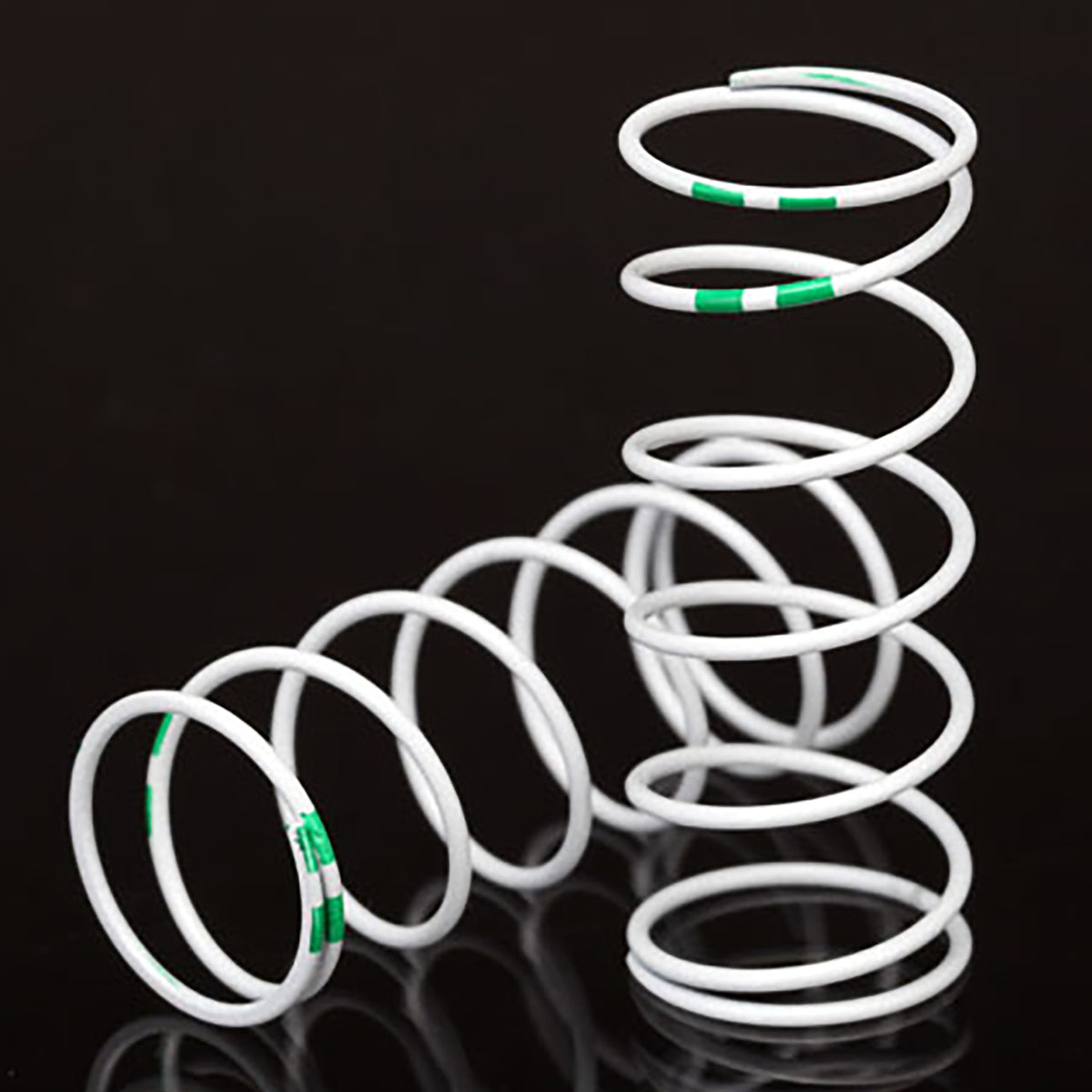 Traxxas Progressive Rate Long GTR Shock Springs (Green - 0.653 Rate) (2)