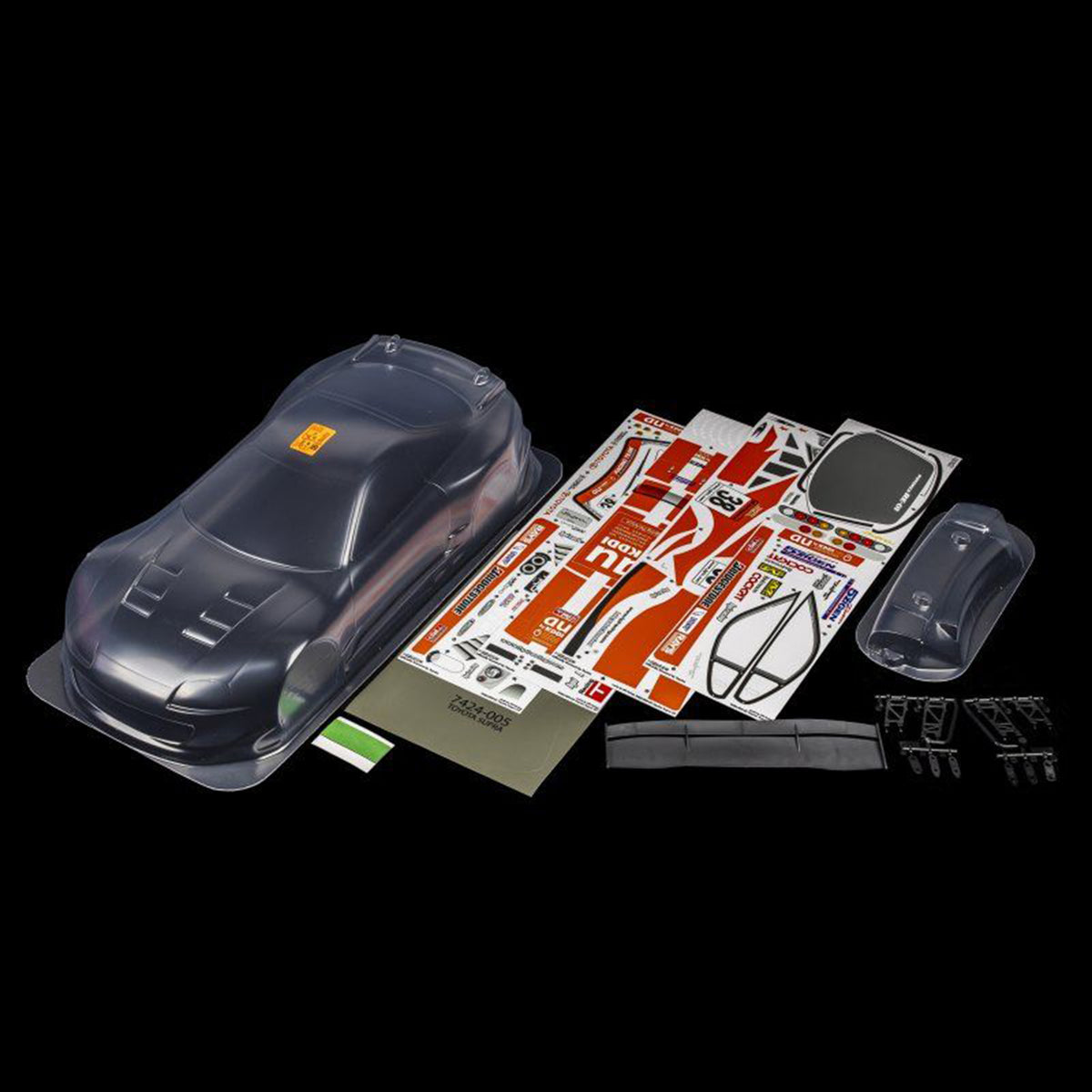 HPI Toyota Supra GT Body (200mm), Clear
