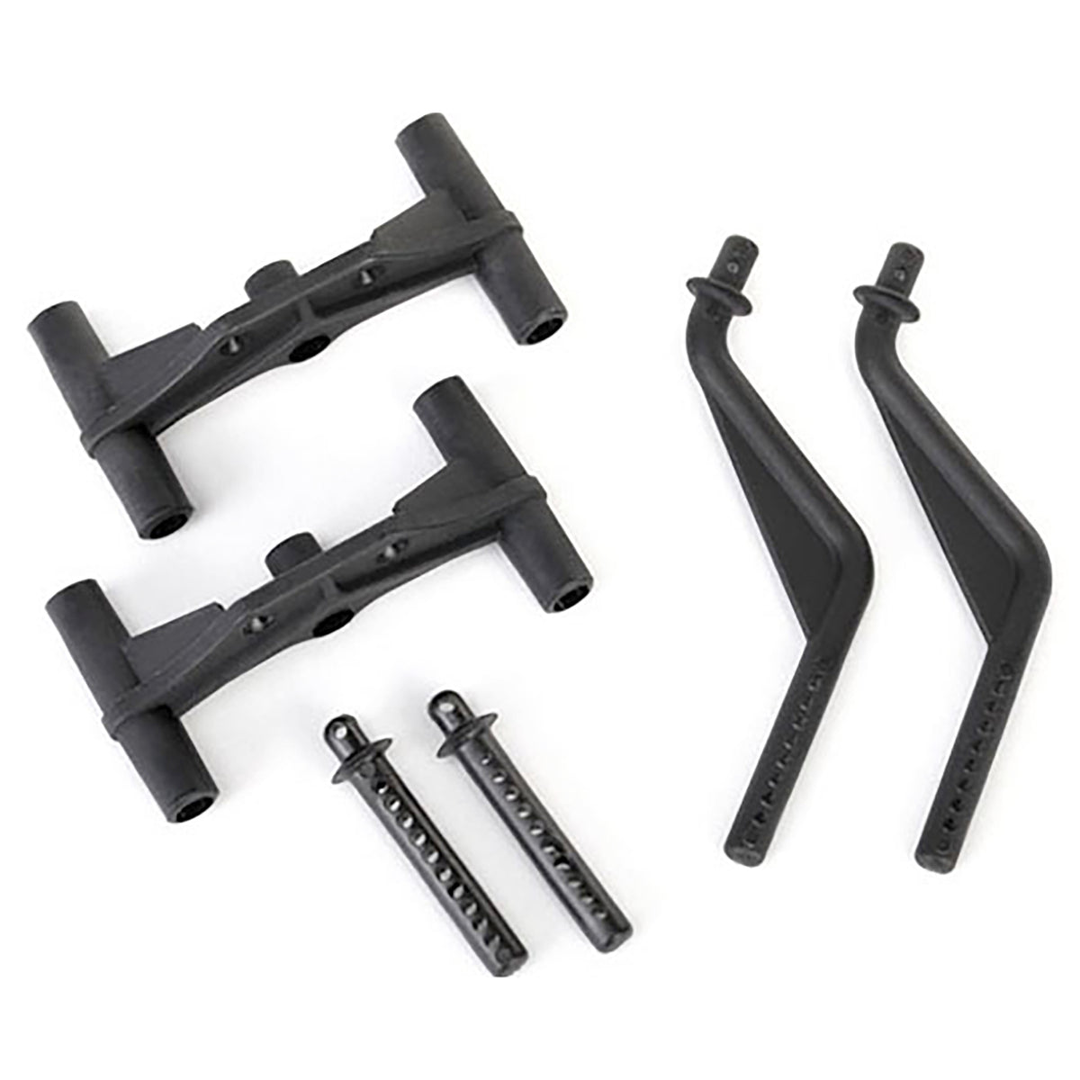 Traxxas Latrax Rally Body Mounts, Front & Rear / Body Mount Posts, Front & Rear