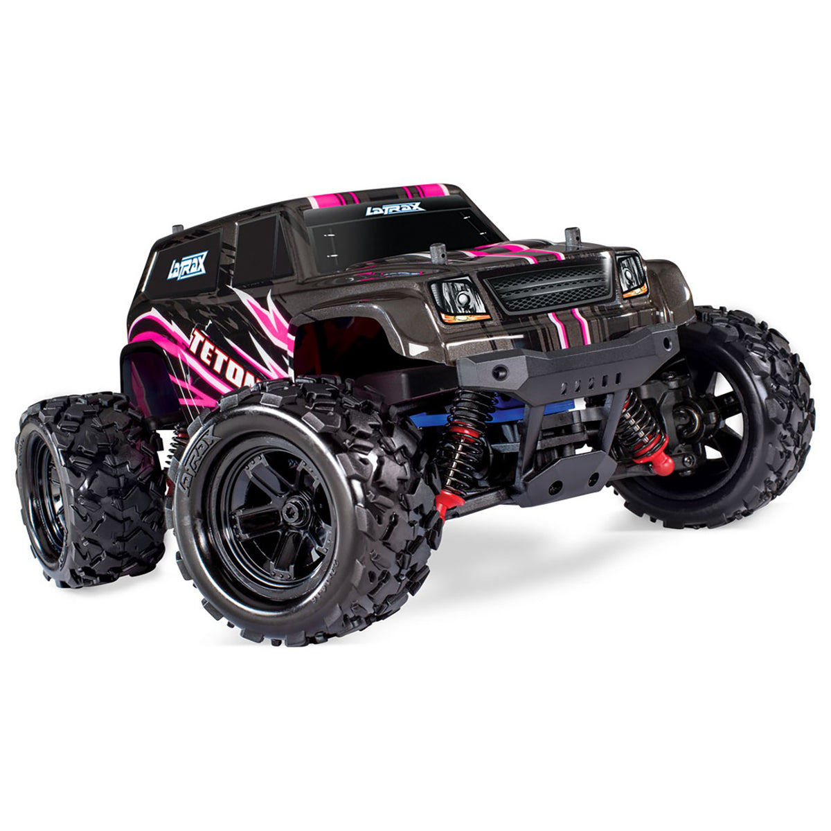 Traxxas LaTrax Teton 1/18 4WD RTR Monster Truck (Pink) w/2.4GHz Radio, Battery & AC Charger
