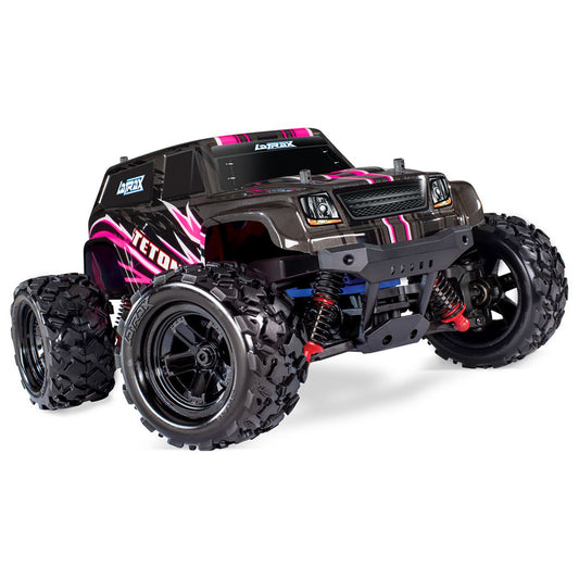 Traxxas LaTrax Teton 1/18 4WD RTR Monster Truck (Pink) w/2.4GHz Radio, Battery & AC Charger