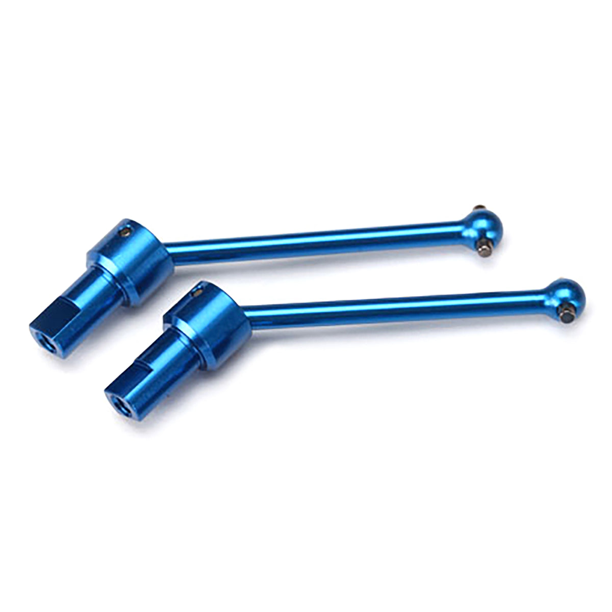 Traxxas Latrax Driveshaft Assembly, Front & Rear, 6061-T6 Aluminum (blue-anodized) (2)