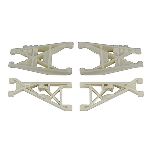 Team Associated Front & Rear RC10T/GT Suspension Arms, White